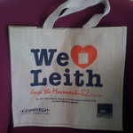 we love leith shopping bag 2
